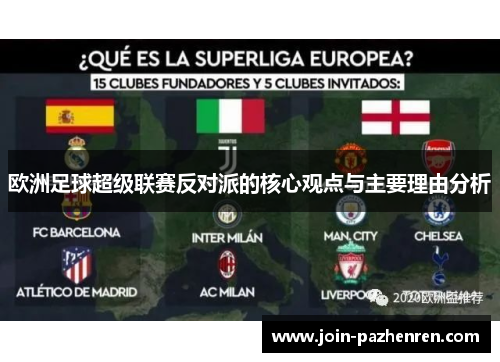 欧洲足球超级联赛反对派的核心观点与主要理由分析